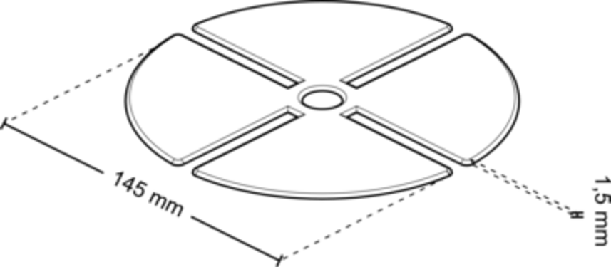 Dimensions akcw sh145 oblique 3
