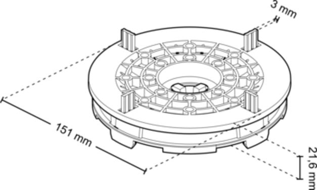 Dimensions akcw le145 oblique 3