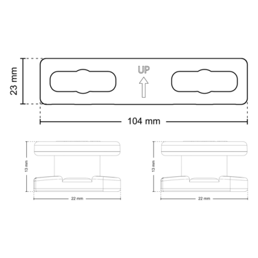 Dimensions adec alc2 front