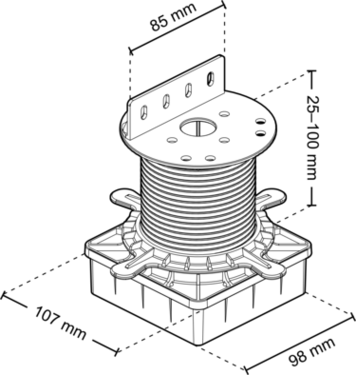 Dimensions akcw rpl oblique 3