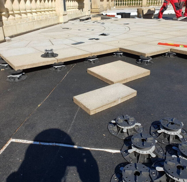 Renovation of a terrace in a historic building in Karlovy Vary 3