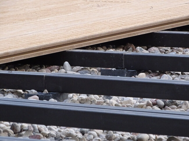 Elevated terrace made of WPC composite decking image 6a69cb095d469