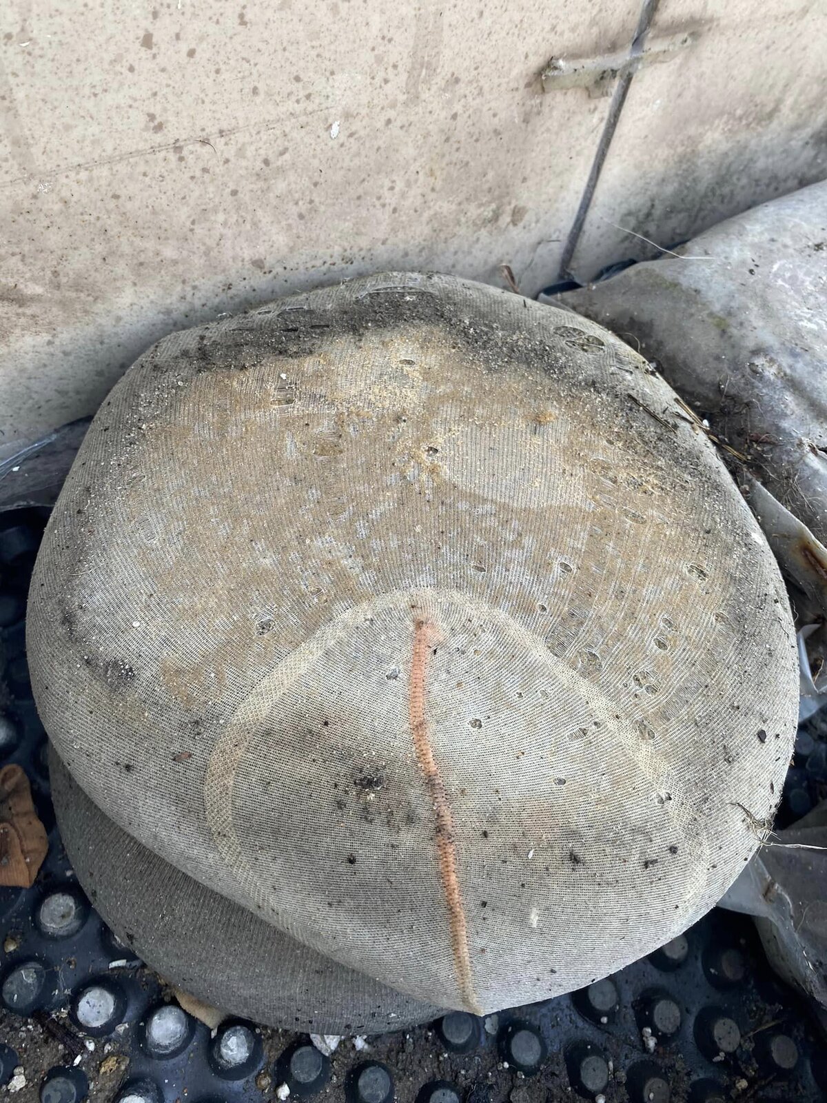Bag of mortar for terrace paver