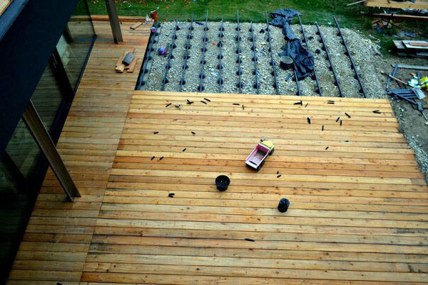 floating terrace on a ground 1