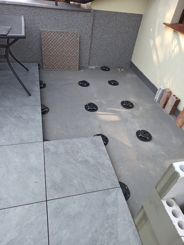 photo of a floating terrace waterproofing protection 3