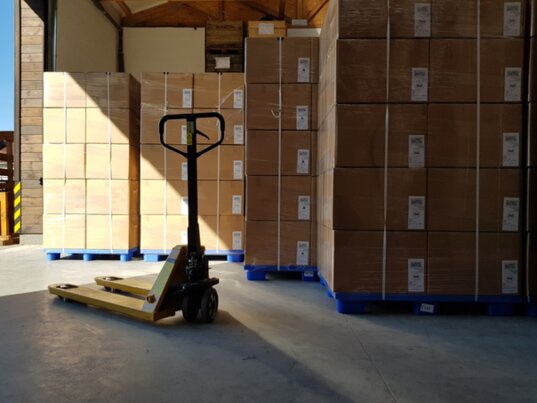 photo of the warehouse DD Group Gdańsk